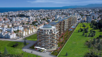 Drei-Zimmer-Wohnungen in einem Elite-Komplex in Kyrenia