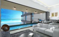 Luxury apartments with terrace pool in an elite complex