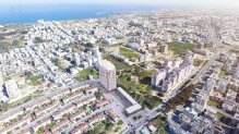 Spacious three-bedroom apartment in the center of Famagusta