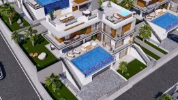 Satışlar başladı!!Lüks aile villaları Lapta'da