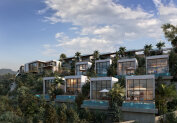 New investment villas on the first coastline in the Esentepe area