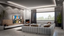 Modern villas 4 + 1 in a luxury complex