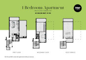 Duplex penthouse 1 + 1 for rent