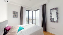 Two-bedroom apartments in a high-rise seafront building