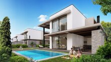 Modern villa 4 + 1 on the Mediterranean coast