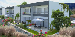 Under construction 2 + 1 townhouse with garden and terrace