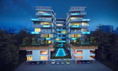 Four-bedroom apartments in an elite complex