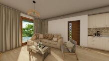 Duplex 2 + 1 in the reserved Karpaz near the yacht marina