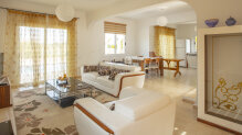 Three-bedroom villa within a walking distance to the beach