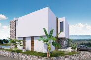 4 + 1 Villa in a newly built complex Esentepe