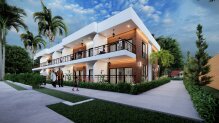 Duplex 2 + 1 apartments in a new under construction complex Esentepe
