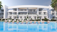 Super moderner Apartmentkomplex mit privaten Pools
