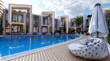 New apartment complex near the beach in Lapta