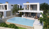 Premium villa of 3-7 bedrooms with a swimming pool and warm floors near the beach. Loan for 20 years