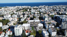 Modern residential complex in the center of Kyrenia