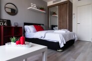 Studio in the center of Famagusta with a full range of furniture and household appliances