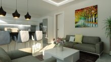 One bedroom apartment with hotel concept