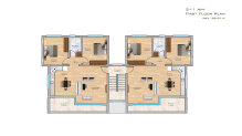 2+1 apartments in a new luxury complex by the sea