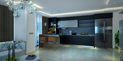 Two bedroom apartments in an elegant complex