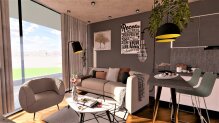 Stylish apartments in the resort area of ​​Iskele