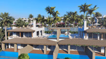4-room villa with a Caribbean pool