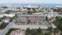 Квартира 1+1 в центре Кирении для жизни и инвестиций