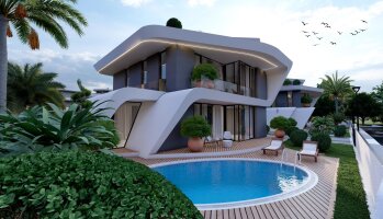 Eco High - Tech villas in the suburb of Kyrenia