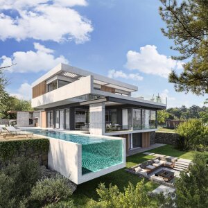 Species ultra luxury villa on the first coastline!
