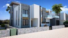 3 + 1 Villa in a complex under construction by the sea