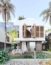Complex of Mediterranean-style villas for residence permit