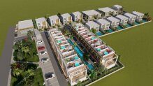 Start of sales!! Residential complex near the sea in Iskele
